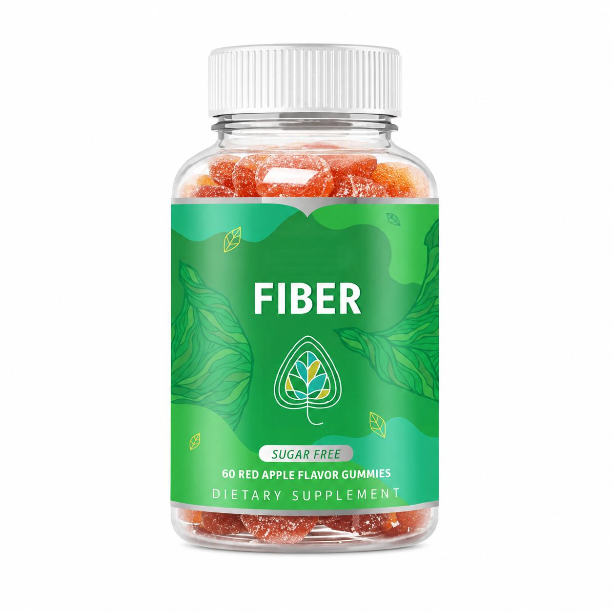Prebiotic Fiber Gummies - Daily Digestive Wellness Supplement