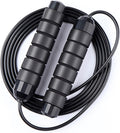 Jump Rope,Jump Ropes for Fitness for Women Men and Kids,Speed Jumping Rope for Workout with Ball Bearings,Adjustable Skipping Rope for Exercise&Slim Body at Home School Gym