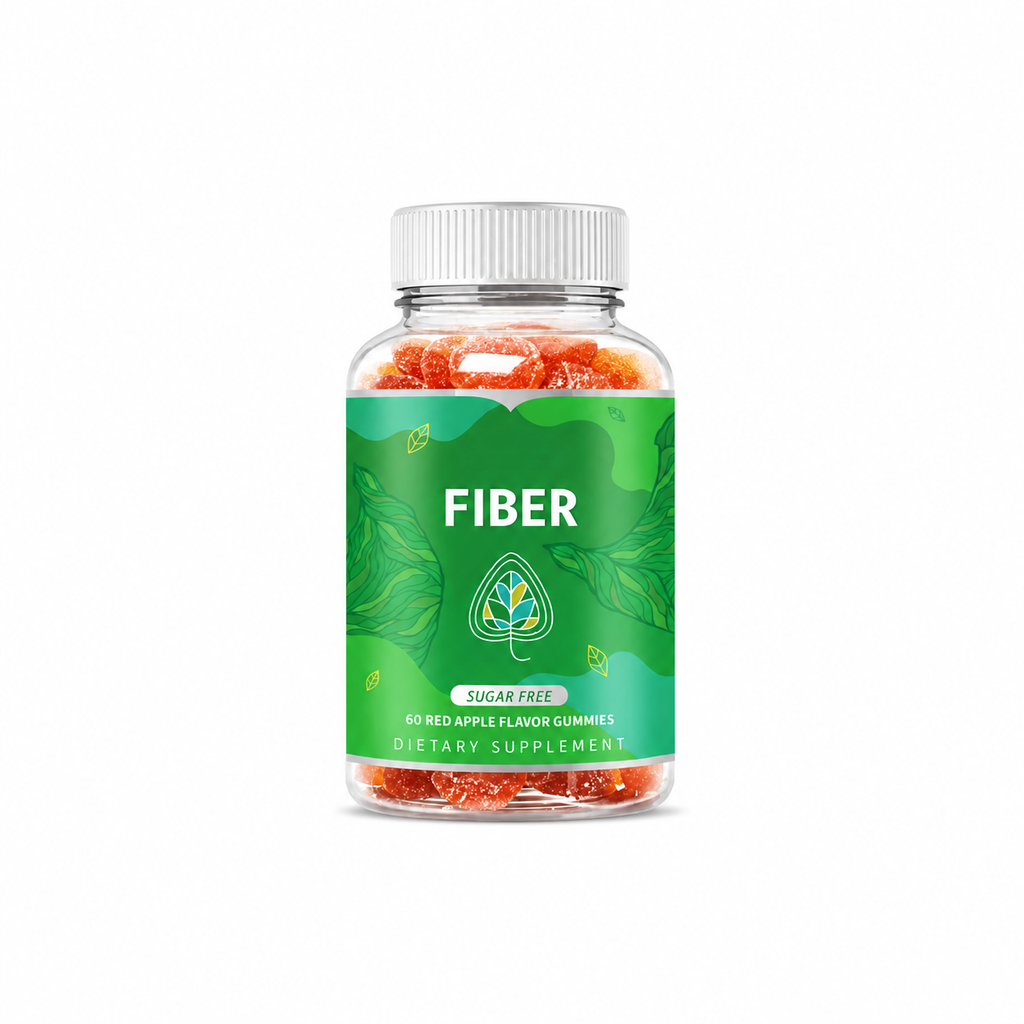 Prebiotic Fiber Gummies - Daily Digestive Wellness Supplement