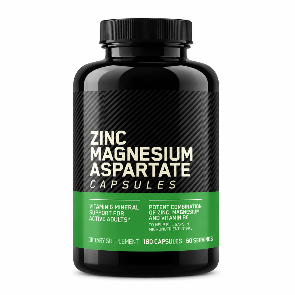 Zinc Magnesium Aspartate Capsules - Daily Mineral Nutrition Supplement