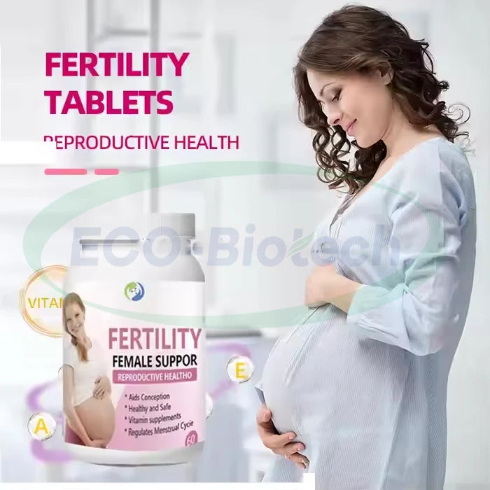 Women's Folic Acid Capsules - Vitamin B9 Daily Nutrition Supplement