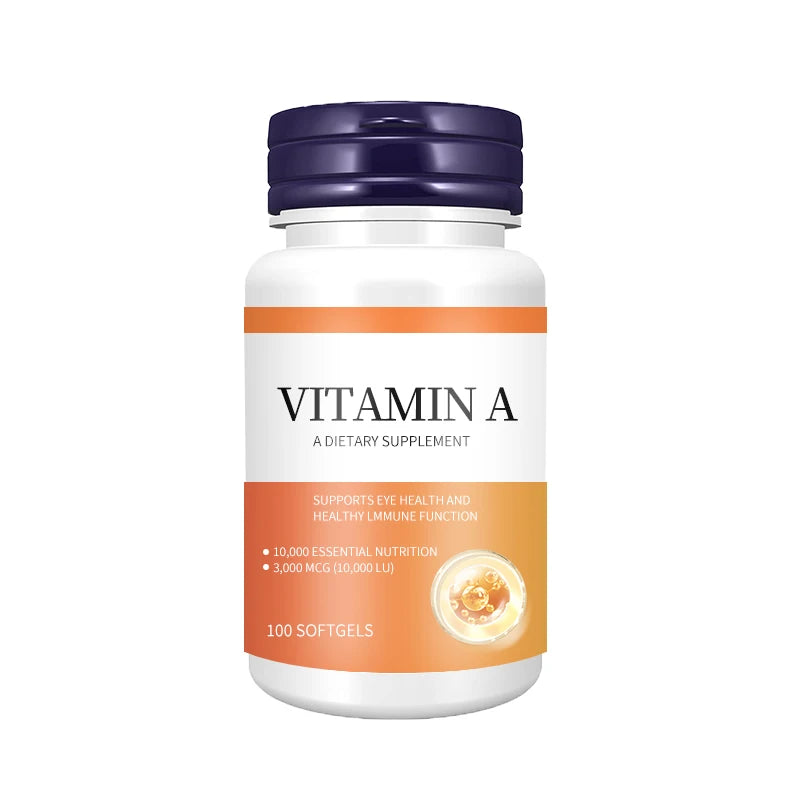 Vitamin A Softgel Capsules - Daily Wellness Supplement