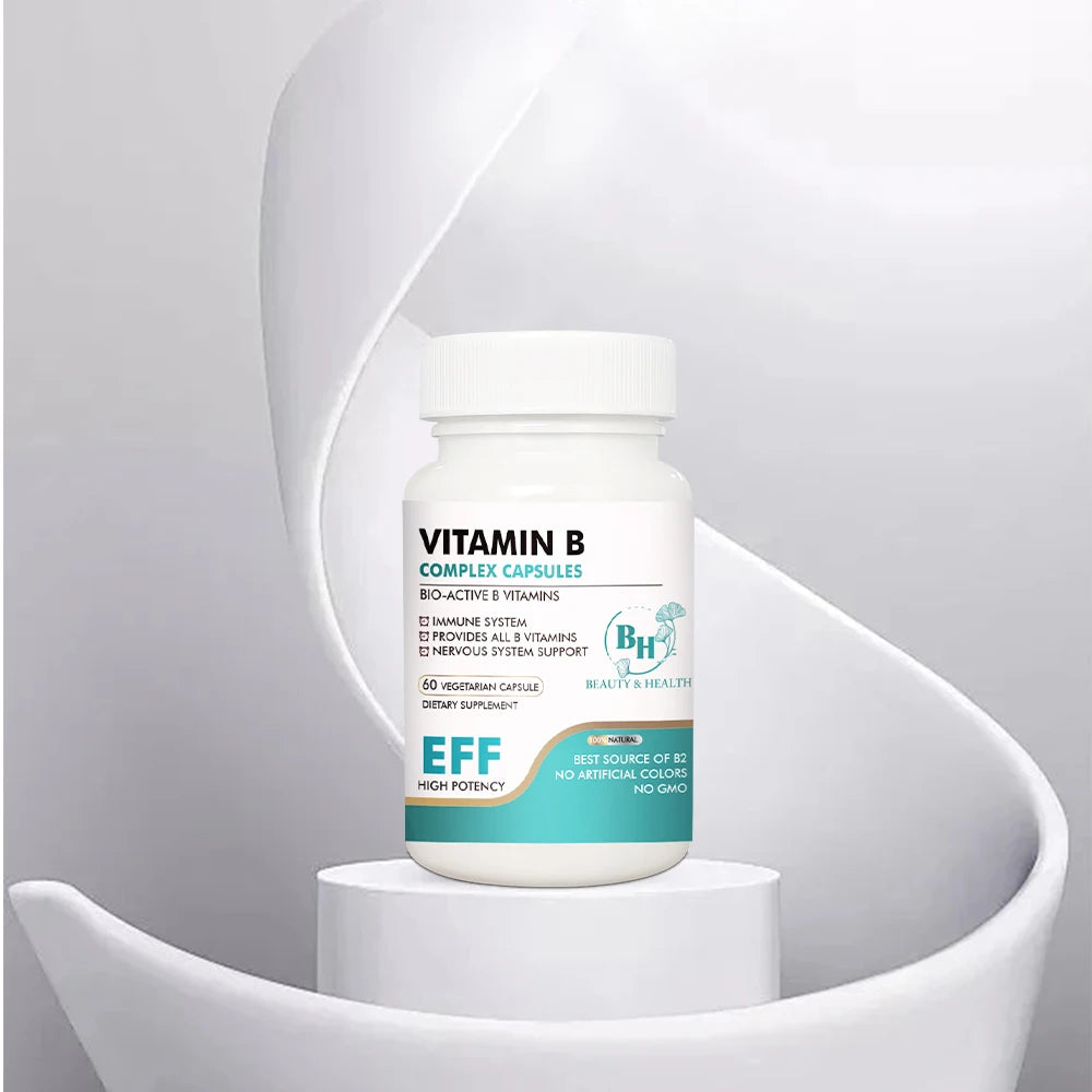 Vitamin B Complex Capsules - Daily Nutrition Supplement