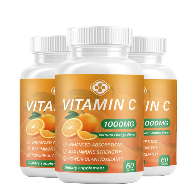Vitamin C 1000mg Tablets - Daily Wellness Supplement