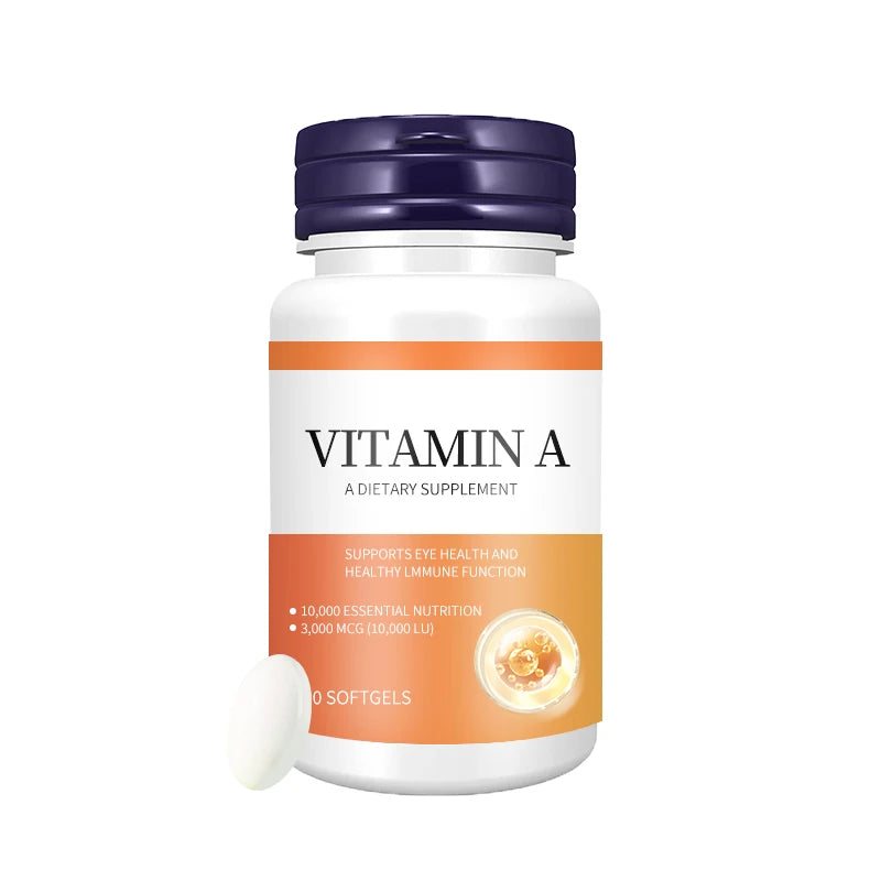 Vitamin A Softgel Capsules - Daily Wellness Supplement