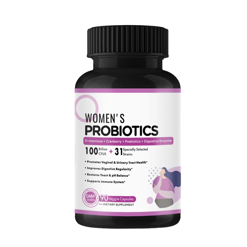 Women's Probiotic Capsules - Daily Wellness Supplement