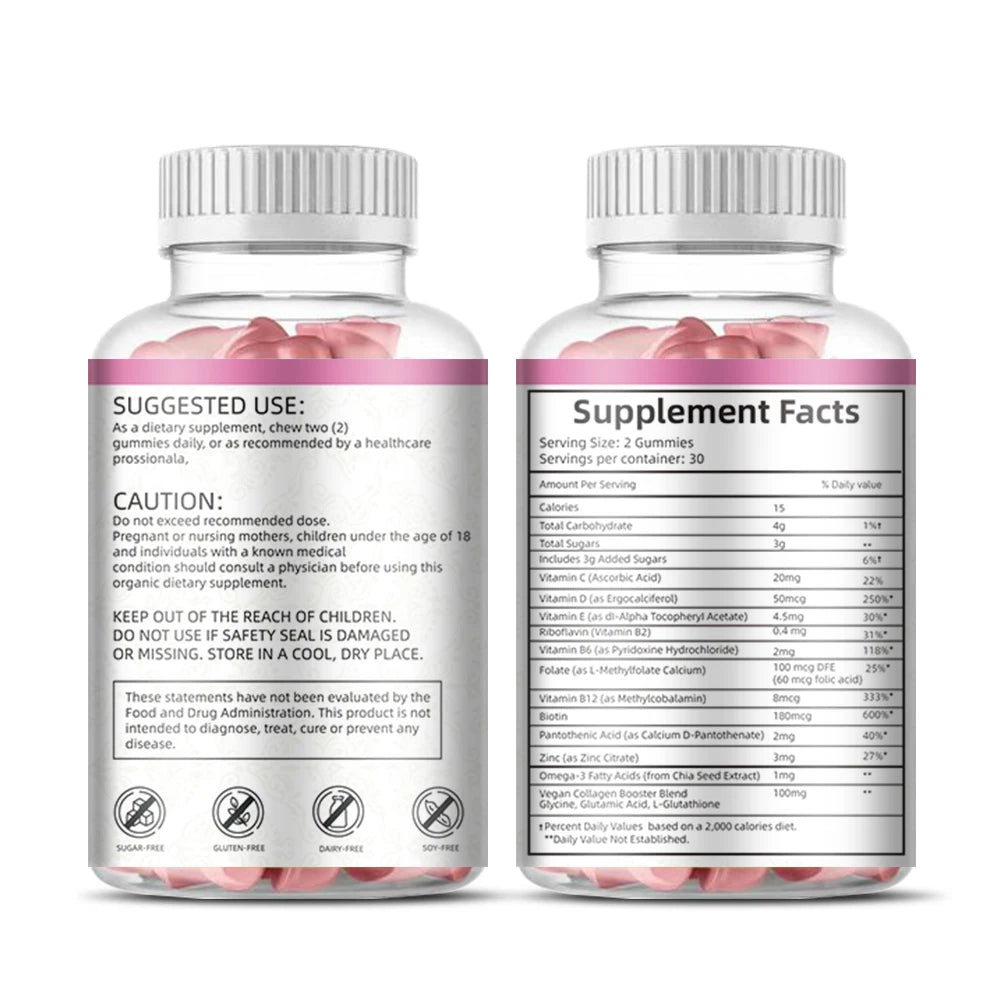 Omega 3 + Vitamin B12 Gummies - Daily Nutrition Supplement
