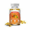 Vitamin C 1000mg + Zinc Softgel Capsules - Daily Antioxidant Nutrition Supplement