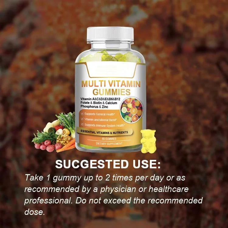 Multivitamin Gummies - Daily Wellness Supplement for Adults