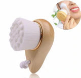 Bamboo Facial Exfoliating Brush Soft Superfine Fibers Pore Cleansing Brighten