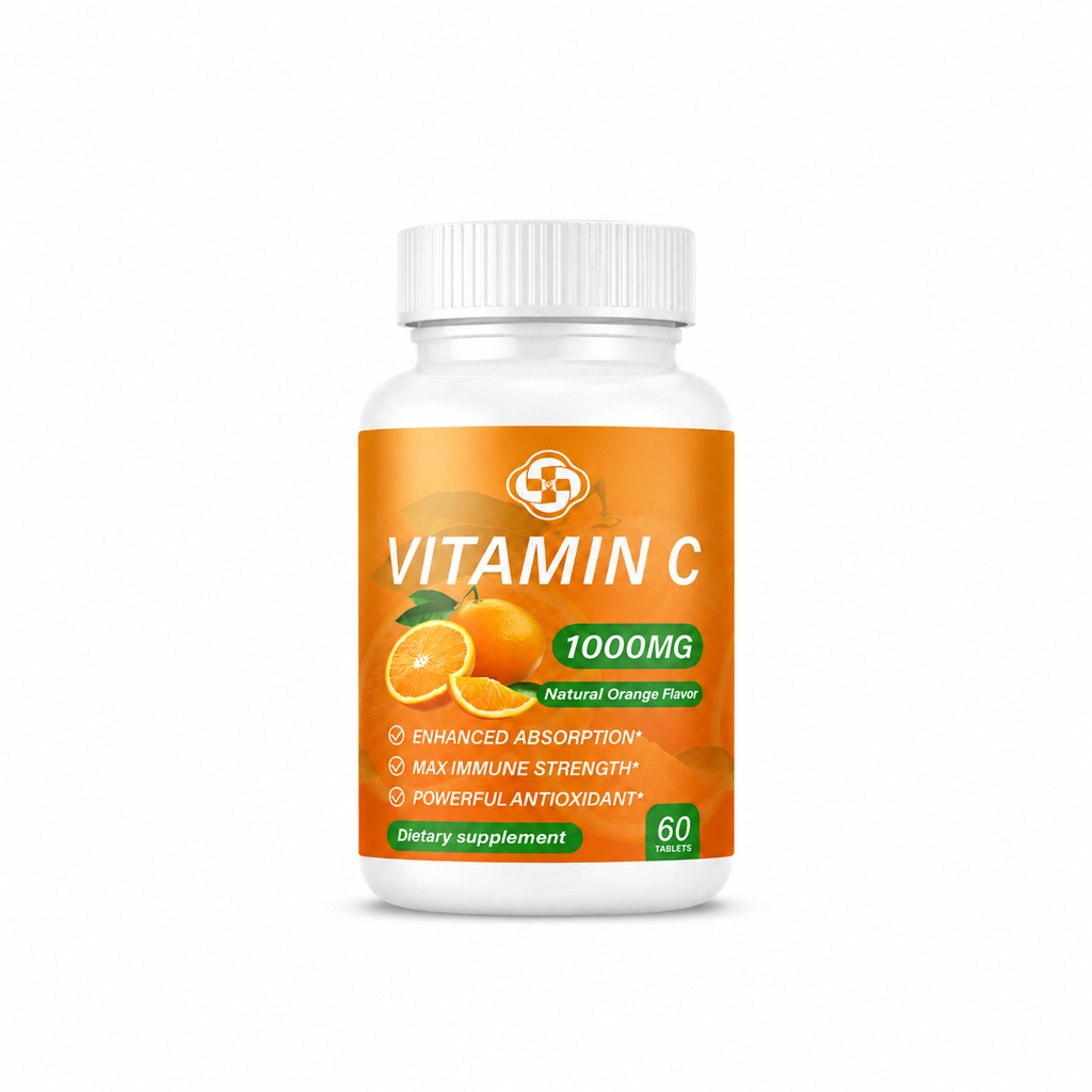 Vitamin C 1000mg Tablets - Daily Wellness Supplement
