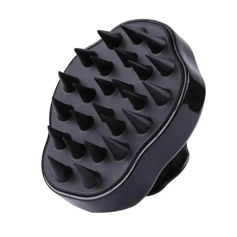 Hair Shampoo Brush - Head Scalp Massager Soft Silicone Brush Scalp Care Brush For Bathroom and Bath