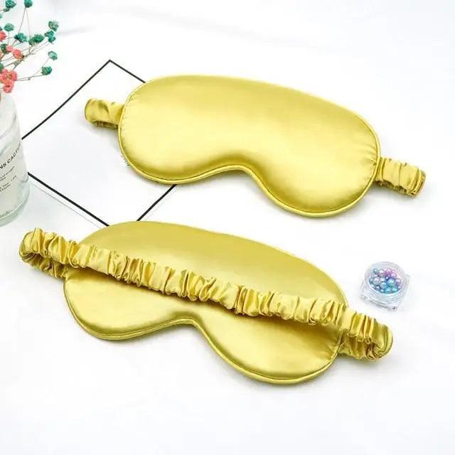 Soft  Silk Sleep Eye Mask Portable Travel Eye Patch Nap Eye Patch Super Smooth Eye Mask Eye Cover Sleeping Mask Night